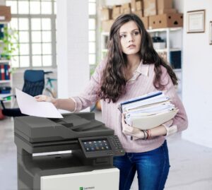 Lexmark XC4140 szybkie urządzenie wielofunkcyjne kolorowe z długą gwarancją