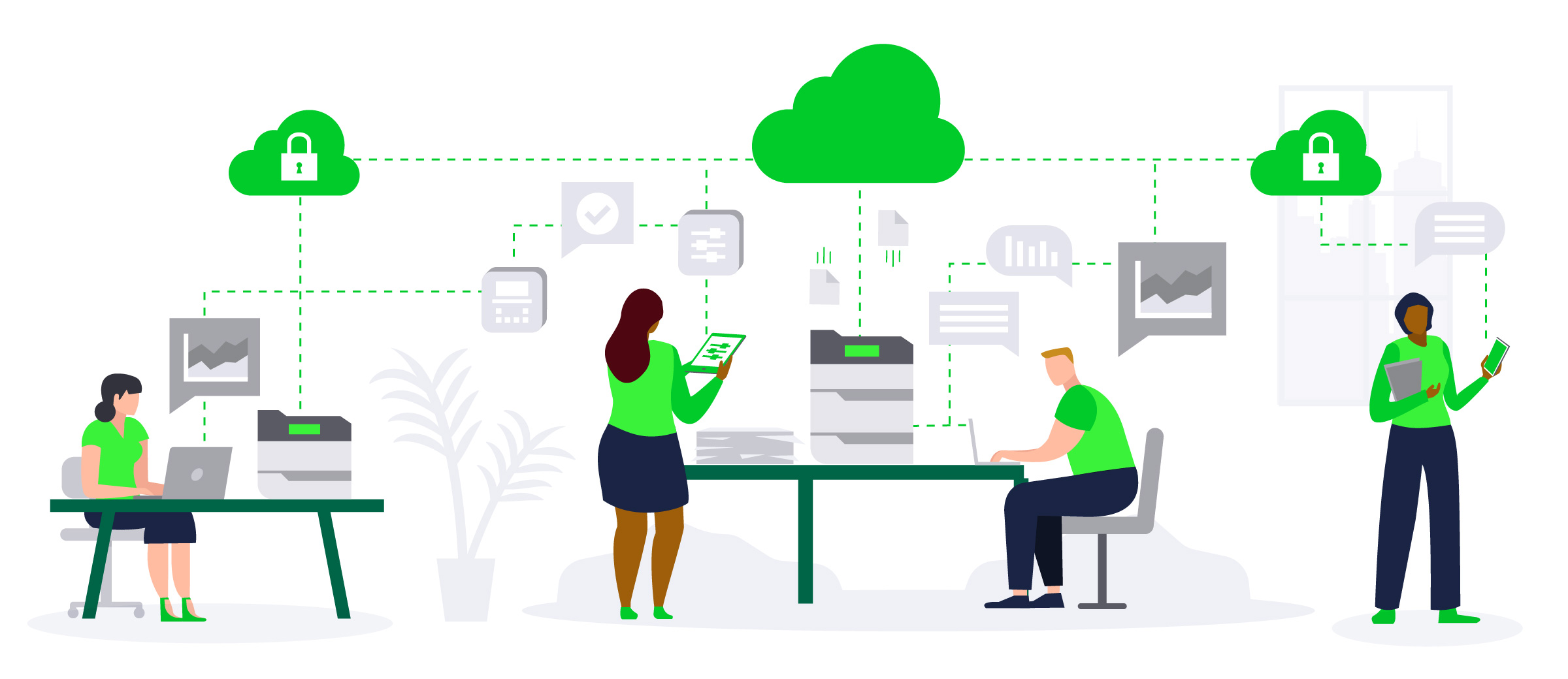 Cloud chmura Lexmark