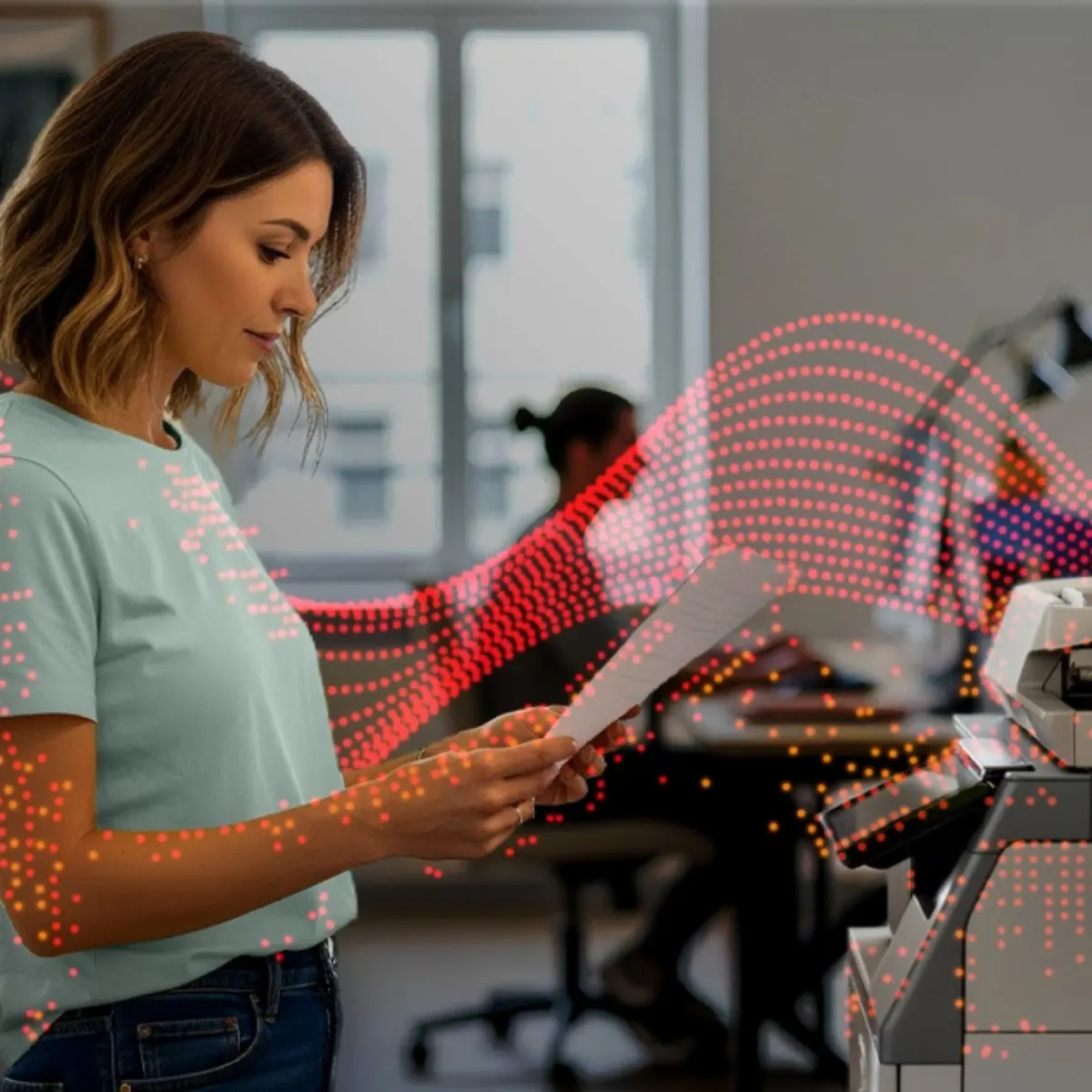 Wykorzystanie urządzenia biurowego marki Sharp