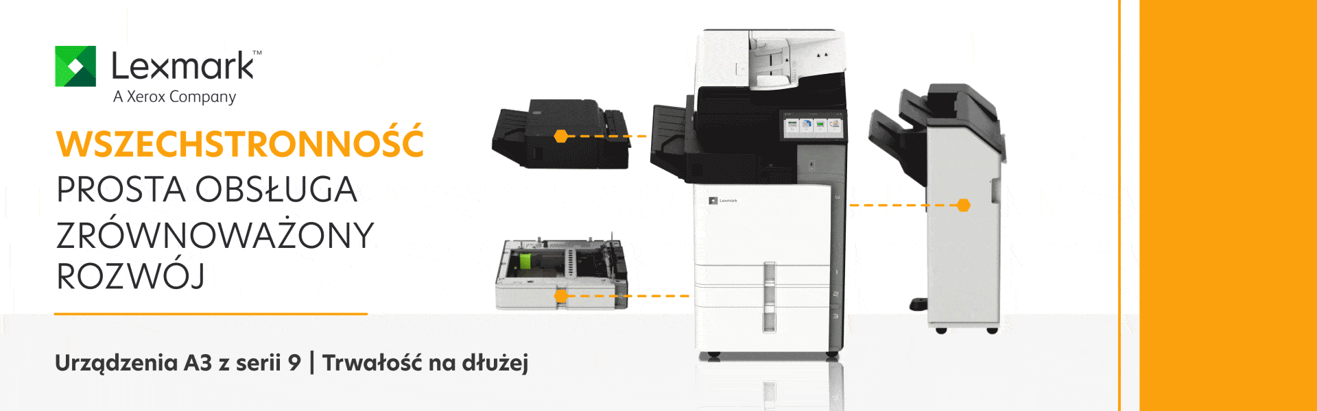 Lexmark kserokopiarki A3 kolor Bydgoszcz Balcer
