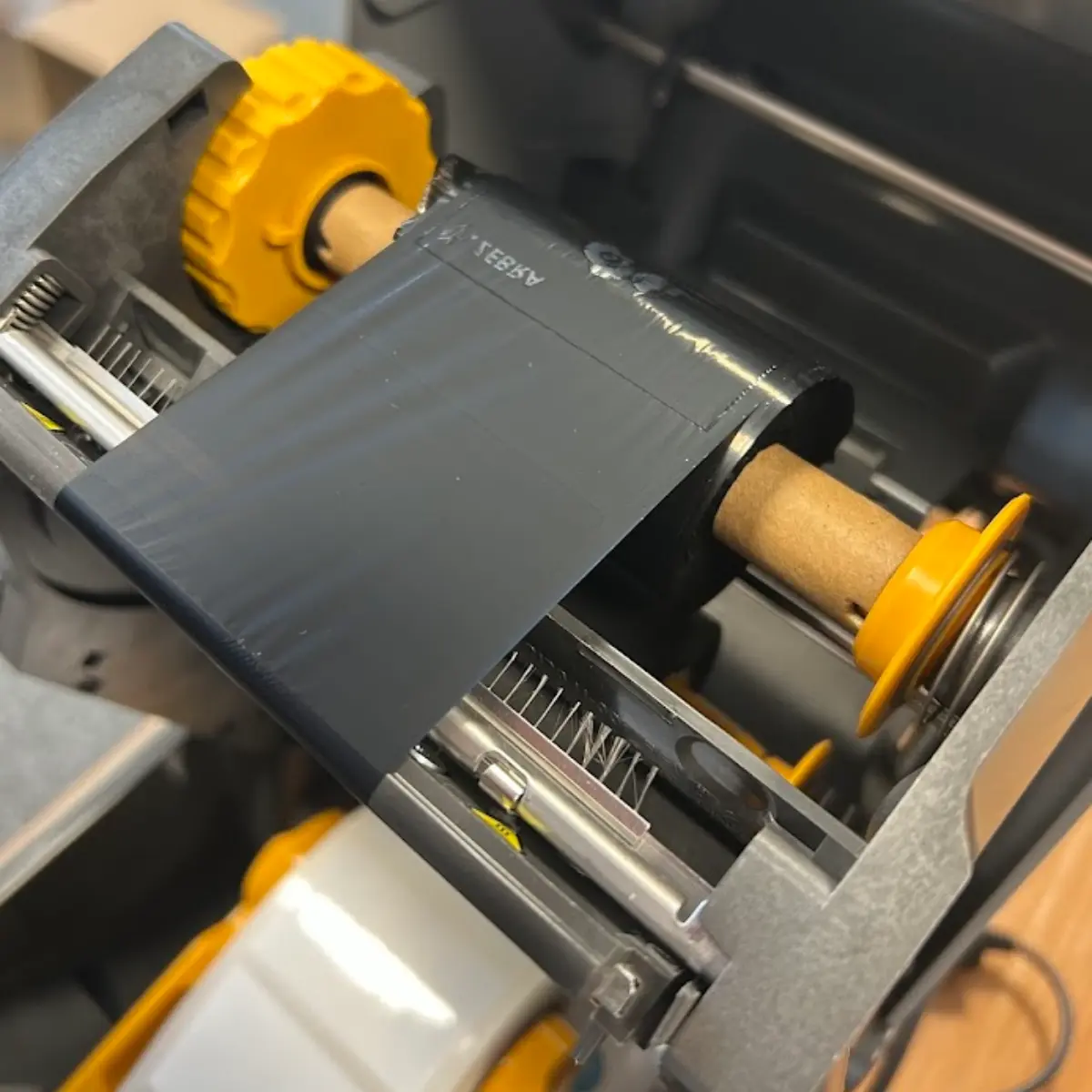 Usterka w drukarce etykiet